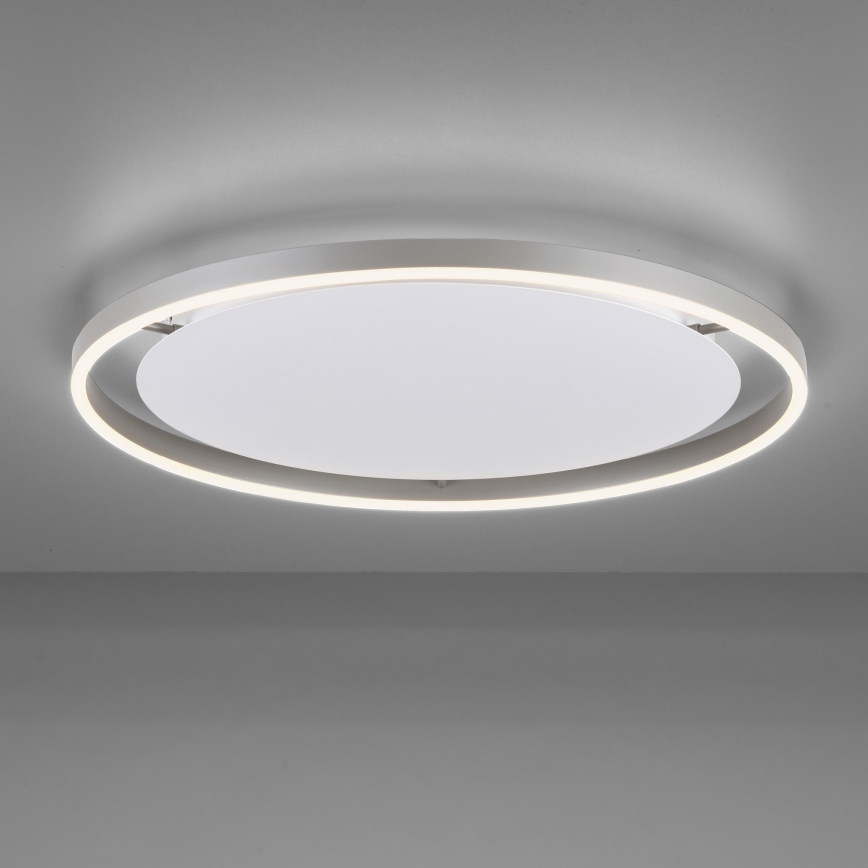 Leuchten Direkt 15392-95 - Iluminação de teto LED com regulação RITUS LED/30W/230V cromado mate