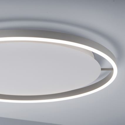 Leuchten Direkt 15392-95 - Iluminação de teto LED com regulação RITUS LED/30W/230V cromado mate