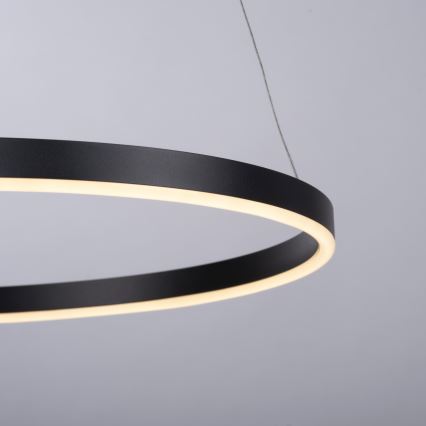 Leuchten Direkt 15394-13-Candelabro suspenso LED com regulação RITUS LED/30W/230V preto