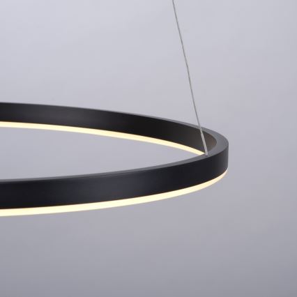 Leuchten Direkt 15394-13-Candelabro suspenso LED com regulação RITUS LED/30W/230V preto