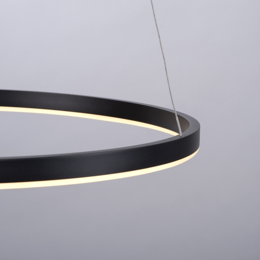 Leuchten Direkt 15394-13-Candelabro suspenso LED com regulação RITUS LED/30W/230V preto