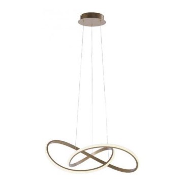 Leuchten Direkt 15402-60 - Candelabro suspenso LED com regulação MARIA LED/25W/230V