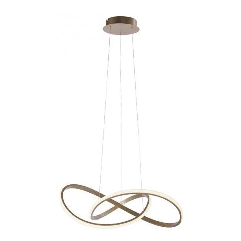 Leuchten Direkt 15402-60 - Candelabro suspenso LED com regulação MARIA LED/25W/230V