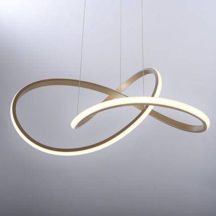 Leuchten Direkt 15402-60 - Candelabro suspenso LED com regulação MARIA LED/25W/230V
