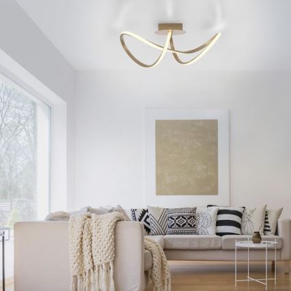 Leuchten Direkt 15403-60 - Candelabro integrado LED com regulação MARIA LED/15,5W/230V