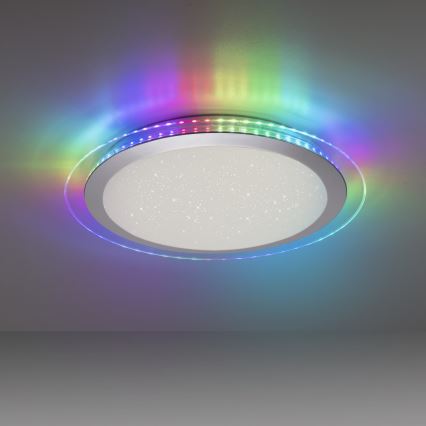 Leuchten Direkt 15411-21- Iluminação de teto LED RGB com regulação CYBA LED/26W/230V
