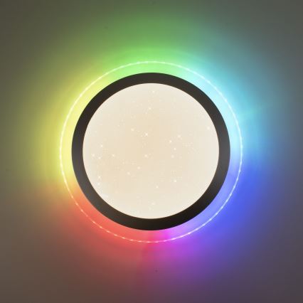 Leuchten Direkt 15411-21- Iluminação de teto LED RGB com regulação CYBA LED/26W/230V