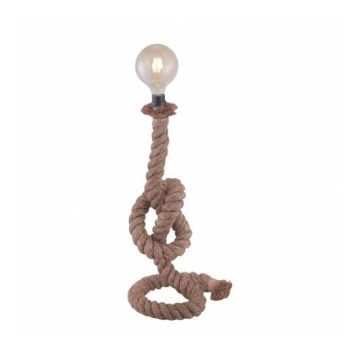 Leuchten Direkt 15480-18 - Lâmpada de mesa ROPE 1xE27/60W/230V