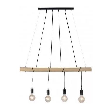 Leuchten Direkt 15505-18 - Candelabro suspenso LED TERO 4xE27/60W/230V