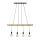 Leuchten Direkt 15505-18 - Candelabro suspenso LED TERO 4xE27/60W/230V