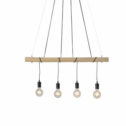 Leuchten Direkt 15505-18 - Candelabro suspenso LED TERO 4xE27/60W/230V