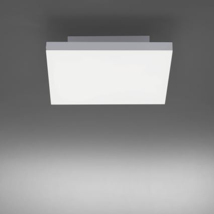 Leuchten Direkt 15550-16 - Luz de teto fosca LED CANVAS LED/17W/230V + controlo remoto