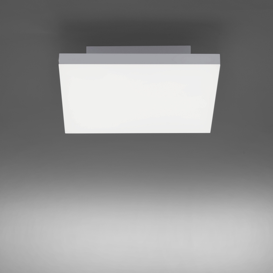 Leuchten Direkt 15550-16 - Luz de teto fosca LED CANVAS LED/17W/230V + controlo remoto