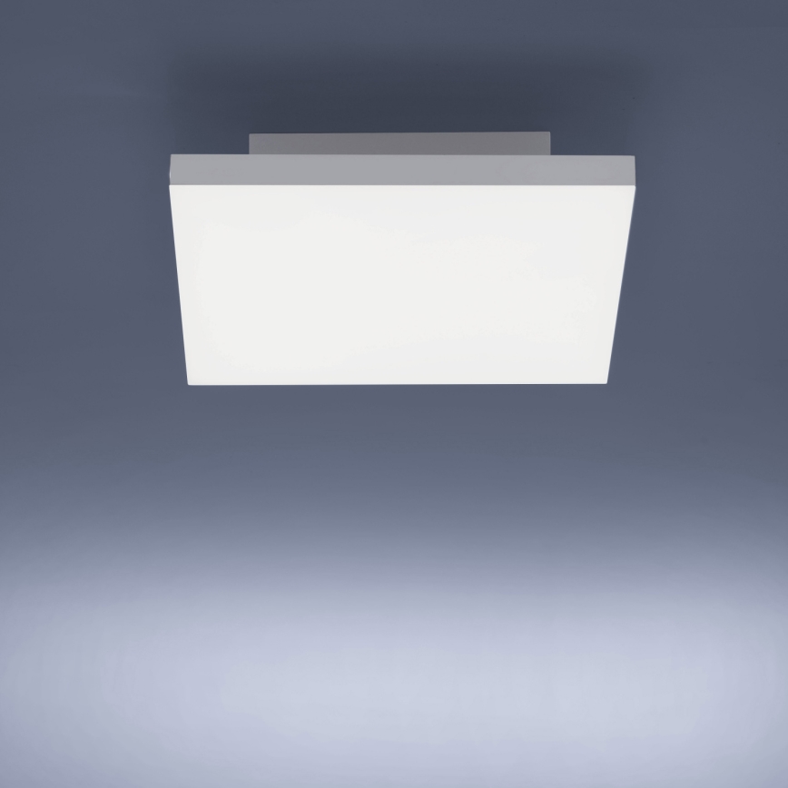 Leuchten Direkt 15550-16 - Luz de teto fosca LED CANVAS LED/17W/230V + controlo remoto