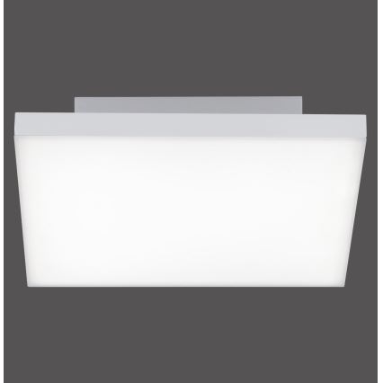 Leuchten Direkt 15550-16 - Luz de teto fosca LED CANVAS LED/17W/230V + controlo remoto