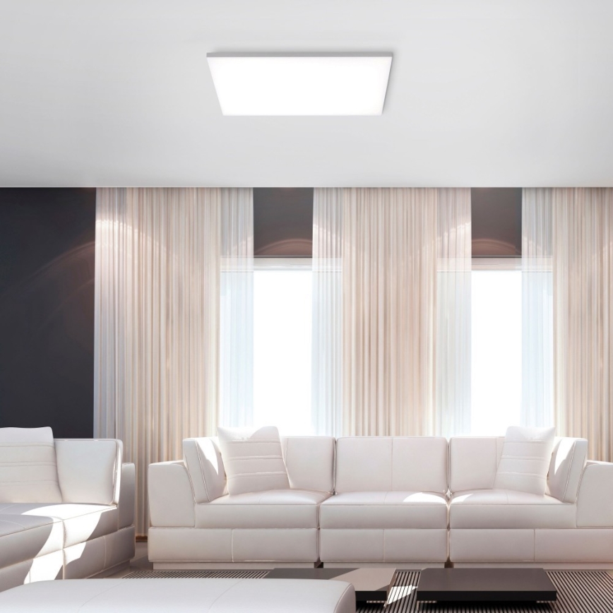 Leuchten Direkt 15552-16- Iluminação de teto LED com regulação CANVAS LED/40W/230V+ controlo remoto