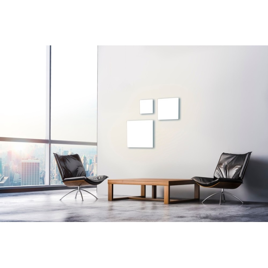 Leuchten Direkt 15552-16- Iluminação de teto LED com regulação CANVAS LED/40W/230V+ controlo remoto