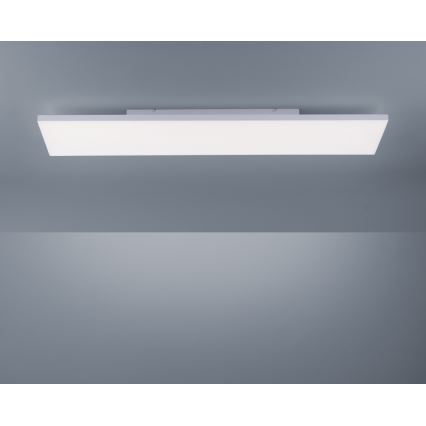 Leuchten Direkt 15553-16 - Luz de teto fosca LED CANVAS LED/20W/230V + controlo remoto