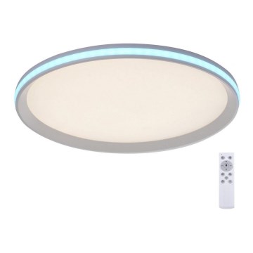Leuchten Direkt 15555-16 - Iluminação de teto LED RGBW com regulação GALACTICA LED/28W/230V 2700-5000K + controlo remoto