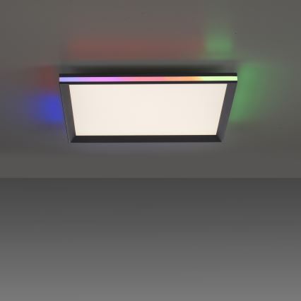 Leuchten Direkt 15556-18 - Iluminação de teto RGBW com regulação GALACTICA LED/32W/230V 2700-5000K + controlo remoto