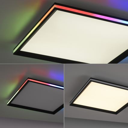 Leuchten Direkt 15556-18 - Iluminação de teto RGBW com regulação GALACTICA LED/32W/230V 2700-5000K + controlo remoto