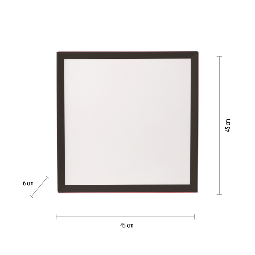 Leuchten Direkt 15556-18 - Iluminação de teto RGBW com regulação GALACTICA LED/32W/230V 2700-5000K + controlo remoto