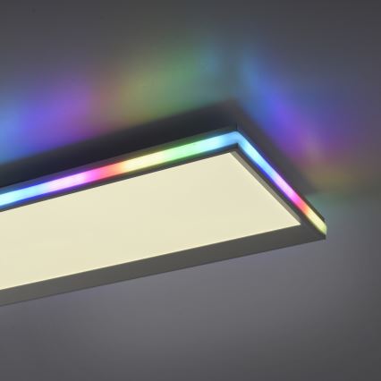 Leuchten Direkt 15557-16- Iluminação de teto LED RGB com regulação GALACTICA LED/40W/230V + controlo remoto