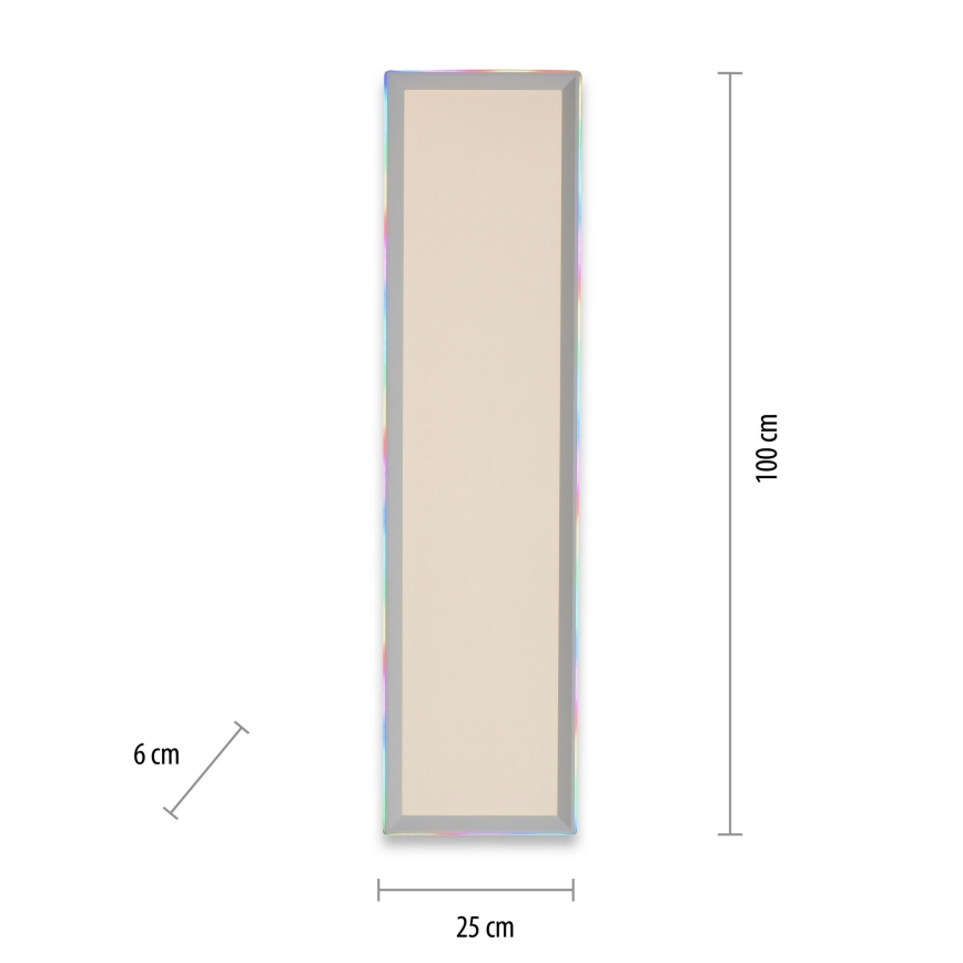 Leuchten Direkt 15557-16- Iluminação de teto LED RGB com regulação GALACTICA LED/40W/230V + controlo remoto