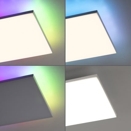 Leuchten Direkt 15561-16 - Iluminação de teto LED RGB com regulação CONRAD LED/27W/230V + controlo remoto