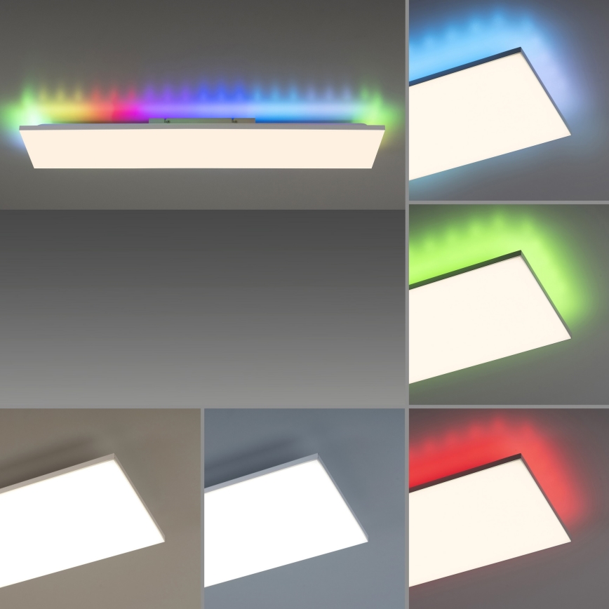 Leuchten Direkt 15562-16 - Iluminação de teto LED RGB com regulação CONRAD LED/35W/230V + controlo remoto