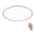 Leuchten Direkt 15571-16 - Iluminação de teto LED com regulação FLAT LED/23,5W/230V 2700-5000K + controlo remoto