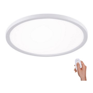 Leuchten Direkt 15571-16 - Iluminação de teto LED com regulação FLAT LED/23,5W/230V 2700-5000K + controlo remoto