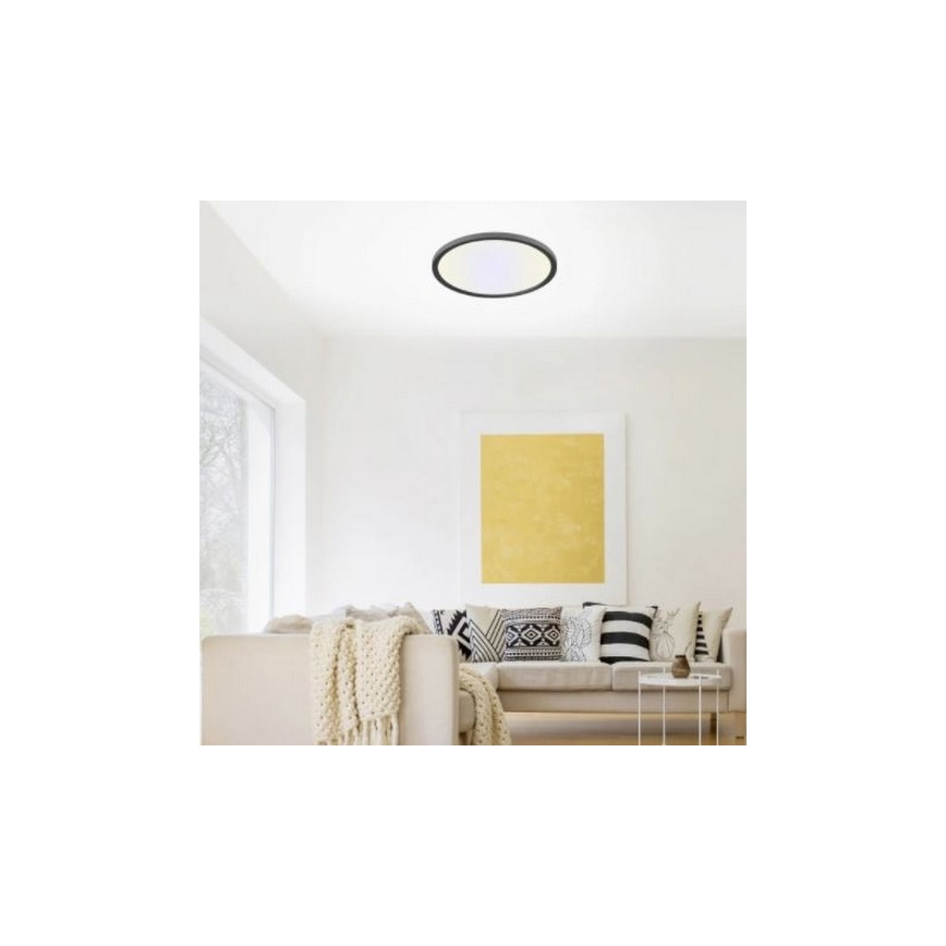 Leuchten Direkt 15571-18- Iluminação de teto LED com regulação FLAT LED/23,5W/230V 2700-5000K + controlo remoto