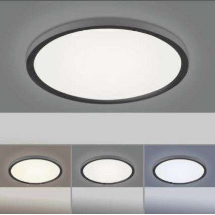 Leuchten Direkt 15571-18- Iluminação de teto LED com regulação FLAT LED/23,5W/230V 2700-5000K + controlo remoto