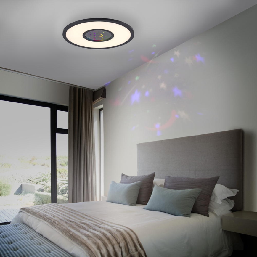 Leuchten Direkt 15572-18 - Iluminação LED RGBW com regulação ASTRO LED/17,5W/230V 2700-5000K + controlo remoto