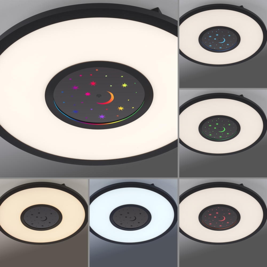 Leuchten Direkt 15572-18 - Iluminação LED RGBW com regulação ASTRO LED/17,5W/230V 2700-5000K + controlo remoto