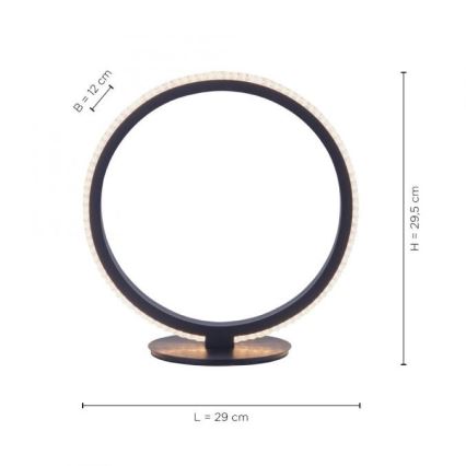 Leuchten Direkt 15612-18 - Candeeiro de mesa LED MUSA LED/11W/230V