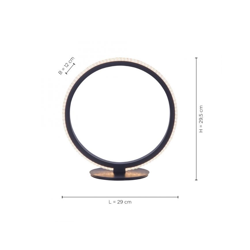 Leuchten Direkt 15612-18 - Candeeiro de mesa LED MUSA LED/11W/230V