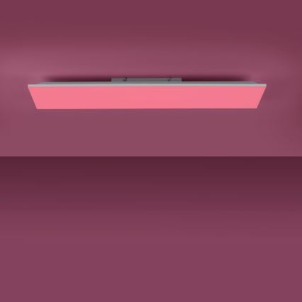 Leuchten Direkt 15621-16 - Iluminação LED RGB com regulação YUKON LED/26W/230V 2700-5000K + controlo remoto