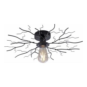 Leuchten Direkt 15638-18 - Candelabro integrado LIMB 1xE27/40W/230V preto