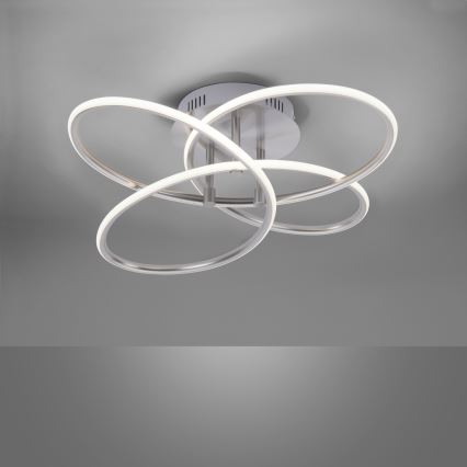 Leuchten Direkt 15660-55 - Candelabro integrado LED com regulação NODE LED/27W/230V