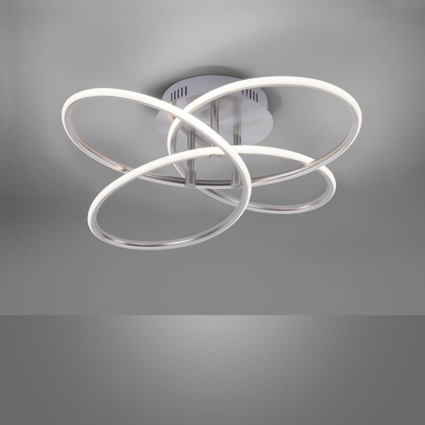 Leuchten Direkt 15660-55 - Candelabro integrado LED com regulação NODE LED/27W/230V