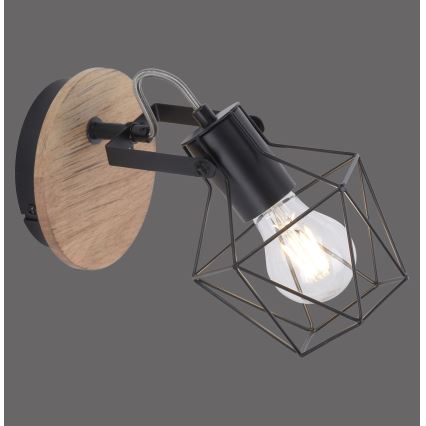 Leuchten Direkt 15671-78 - Foco de parede JARO 1xE27/60W/230V