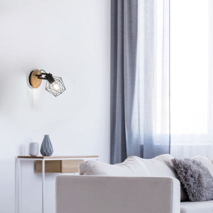 Leuchten Direkt 15671-78 - Foco de parede JARO 1xE27/60W/230V