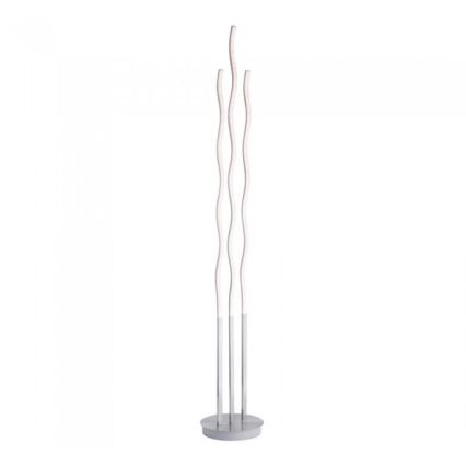 Leuchten Direkt 16268-55 - Candeeiro de chão LED RGB com regulação WAVE LED/31W/230V + comando
