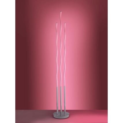 Leuchten Direkt 16268-55 - Candeeiro de chão LED RGB com regulação WAVE LED/31W/230V + comando