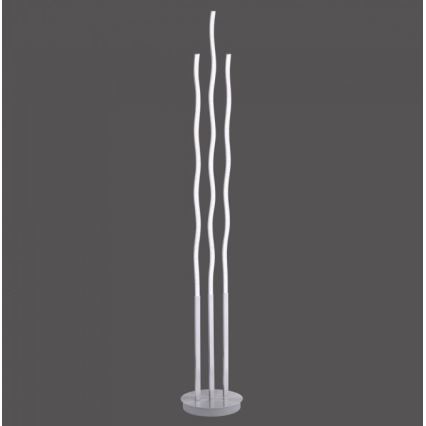 Leuchten Direkt 16268-55 - Candeeiro de chão LED RGB com regulação WAVE LED/31W/230V + comando