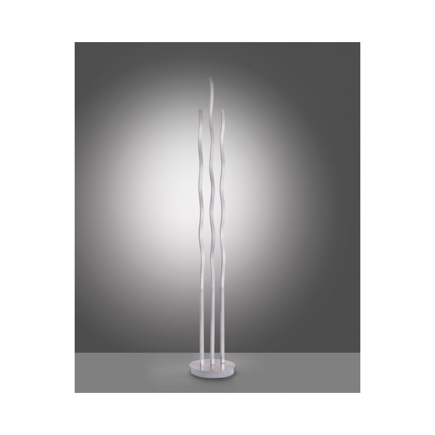 Leuchten Direkt 16268-55 - Candeeiro de chão LED RGB com regulação WAVE LED/31W/230V + comando