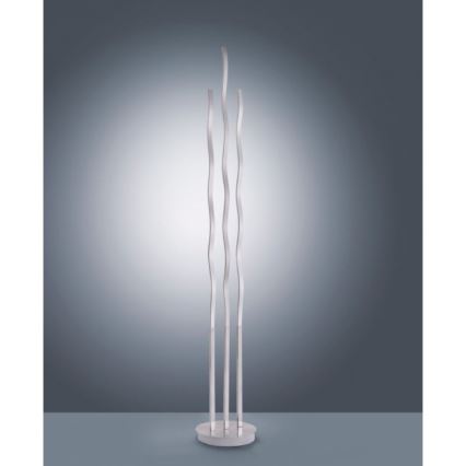 Leuchten Direkt 16268-55 - Candeeiro de chão LED RGB com regulação WAVE LED/31W/230V + comando