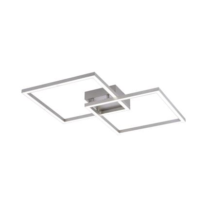 Leuchten Direkt 16429-55 - Luz de teto de inundação RGB LED LOLA 2xLED/12,5W/230V Tuya + controlo remoto